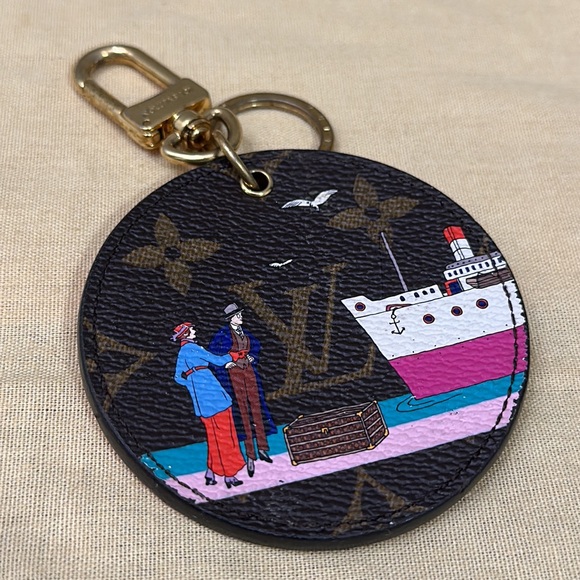 Louis Vuitton cruise purse charm key chain accessory - Picture 1 of 7